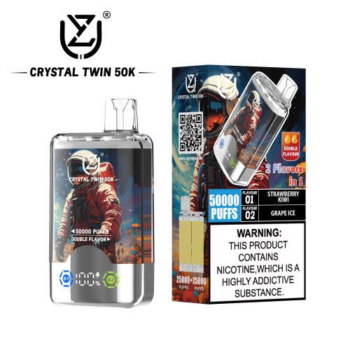 UZY Crystal Twin 50000 Puffs 01