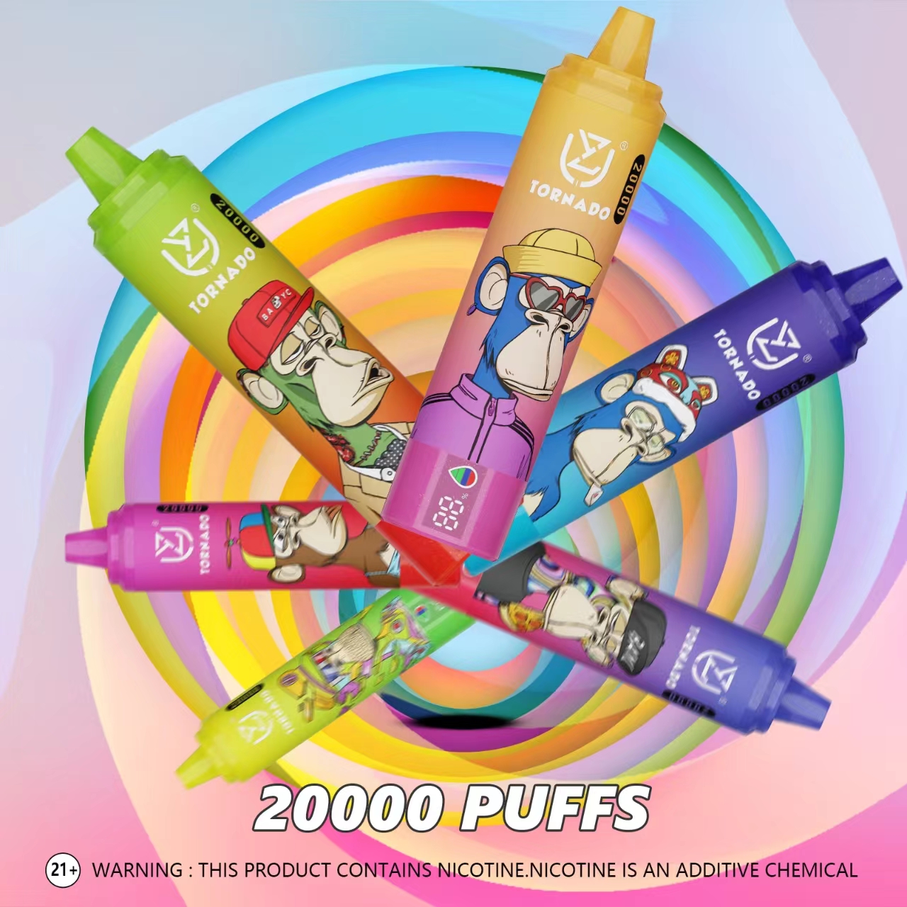 UZY TORNADO 20000 Puffs Banner UZY TORNADO 20000 Puffs Banner