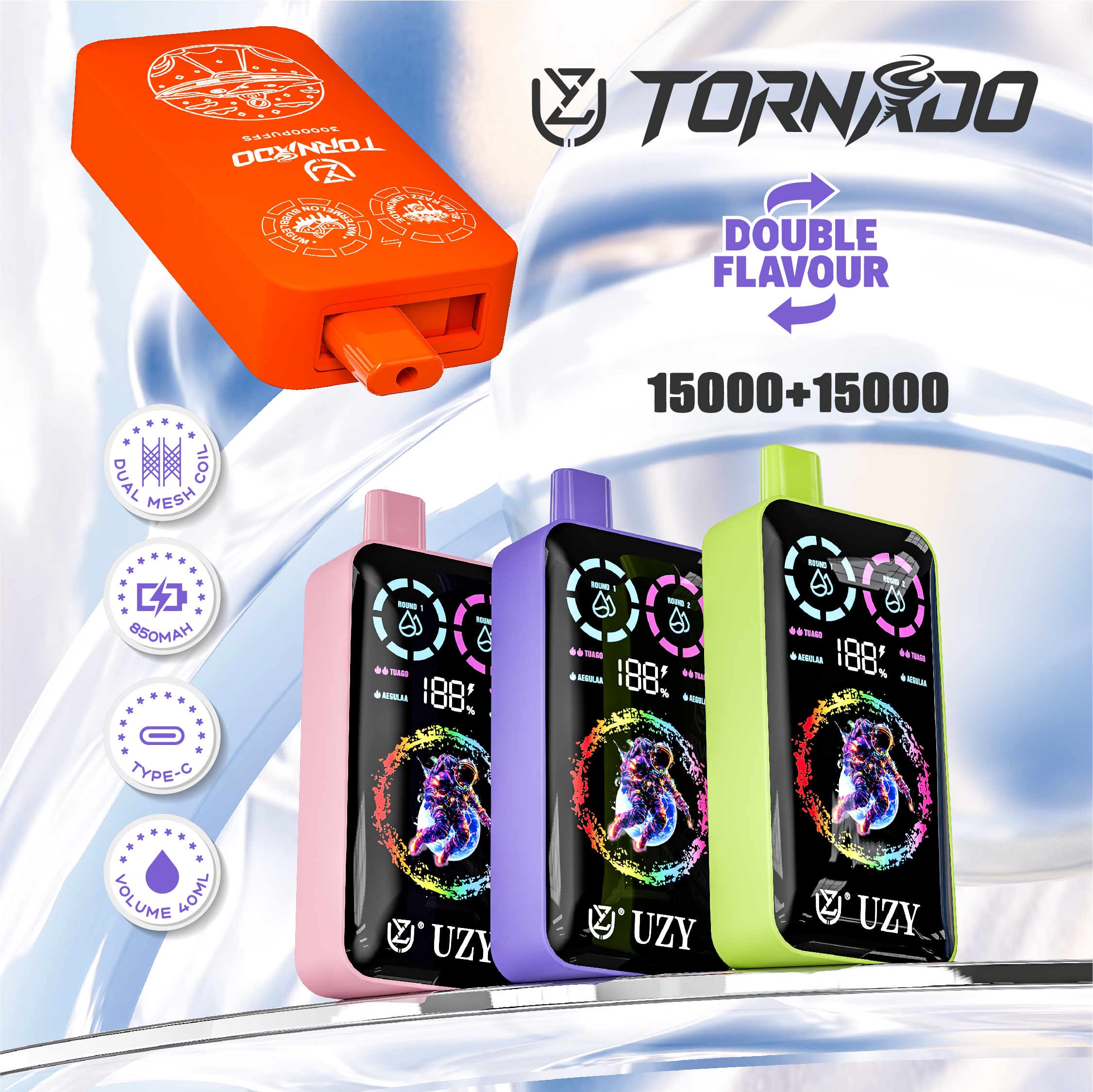 UZY Tornado 30000 Puffs Banner UZY Tornado 30000 Puffs Banner