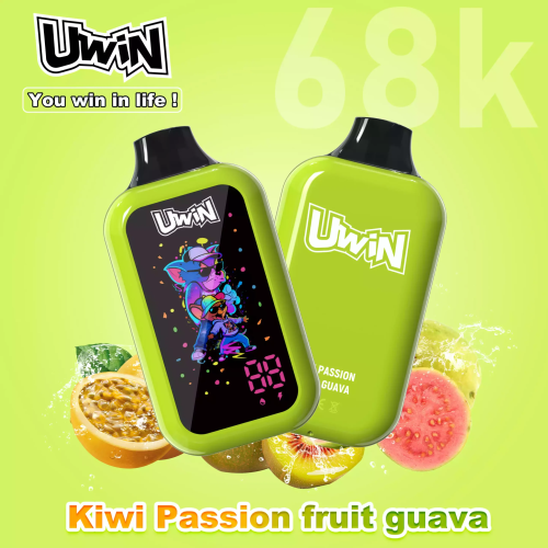 Uwin Digital Box 68000 Puffs Kiwi Passion Fruit Guava