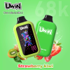 Uwin Digital Box 68000 Puffs Strawberry Kiwi