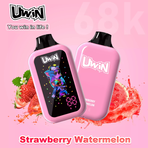 Uwin Digital Box 68000 Puffs Strawberry Watermelon