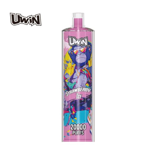 Uwin Shisha Hookah Crystal 20000 Puffs Strawberry Ice