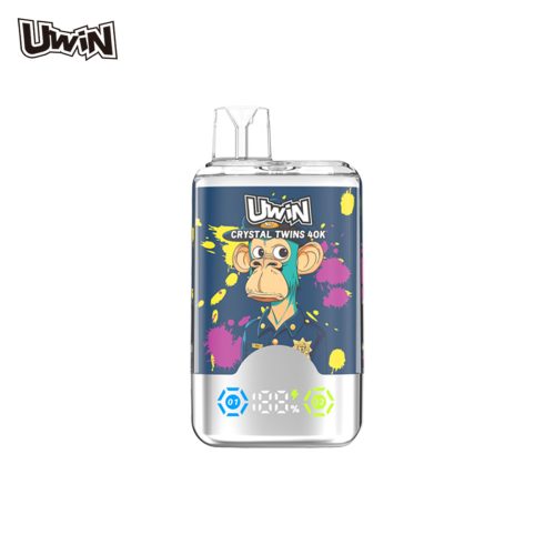Uwin X RandM Twins Crystal 40000 Puffs 01