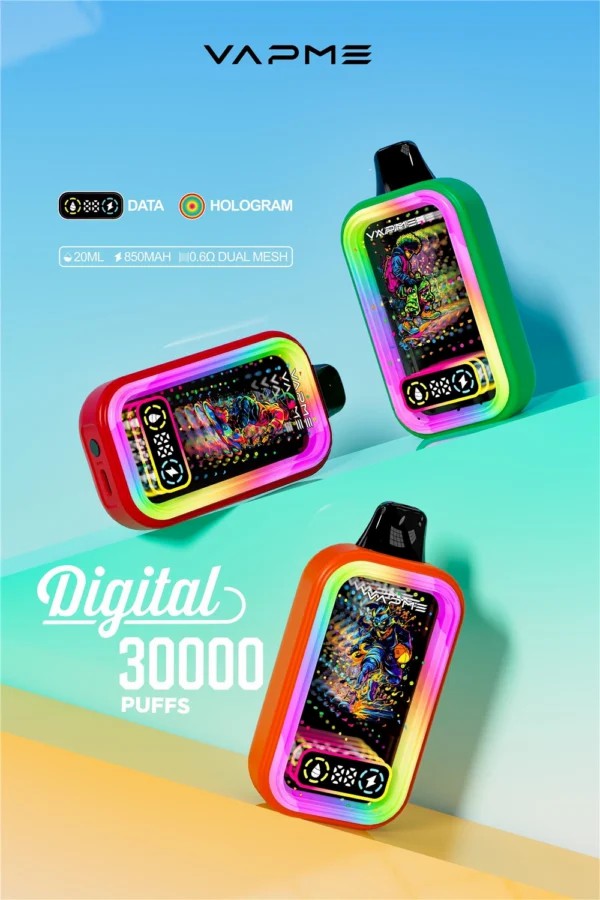 Vapme Digital 30000 Puffs Banner Vapme Digital 30000 Puffs Banner