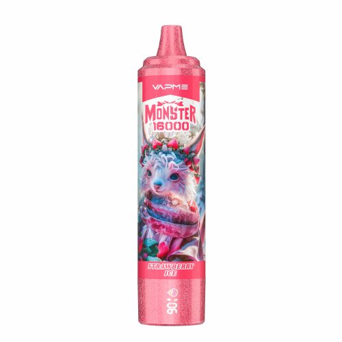 Vapme Monster 16000 Puffs Strawberry ice Vapme Monster 16000 Puffs Strawberry ice