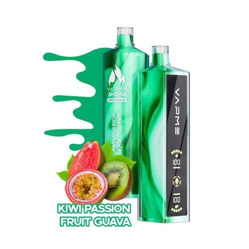 Vapme Shisha Pro Max 20000 Puffs KIWI PASSION FRUIT GUAVA