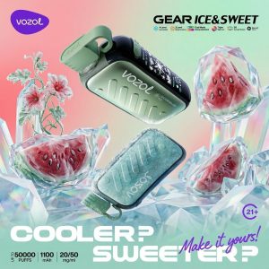 Vozol Gear Ice & Sweet 50000 Puffs Vozol Gear Ice & Sweet 50000 Puffs