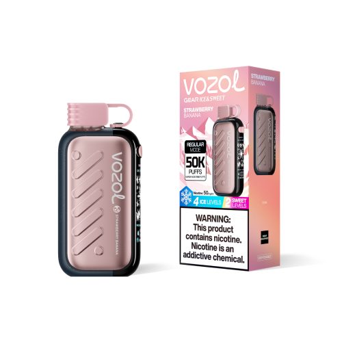 Vozol Gear Ice & Sweet 50000 Puffs Strawberry Banana