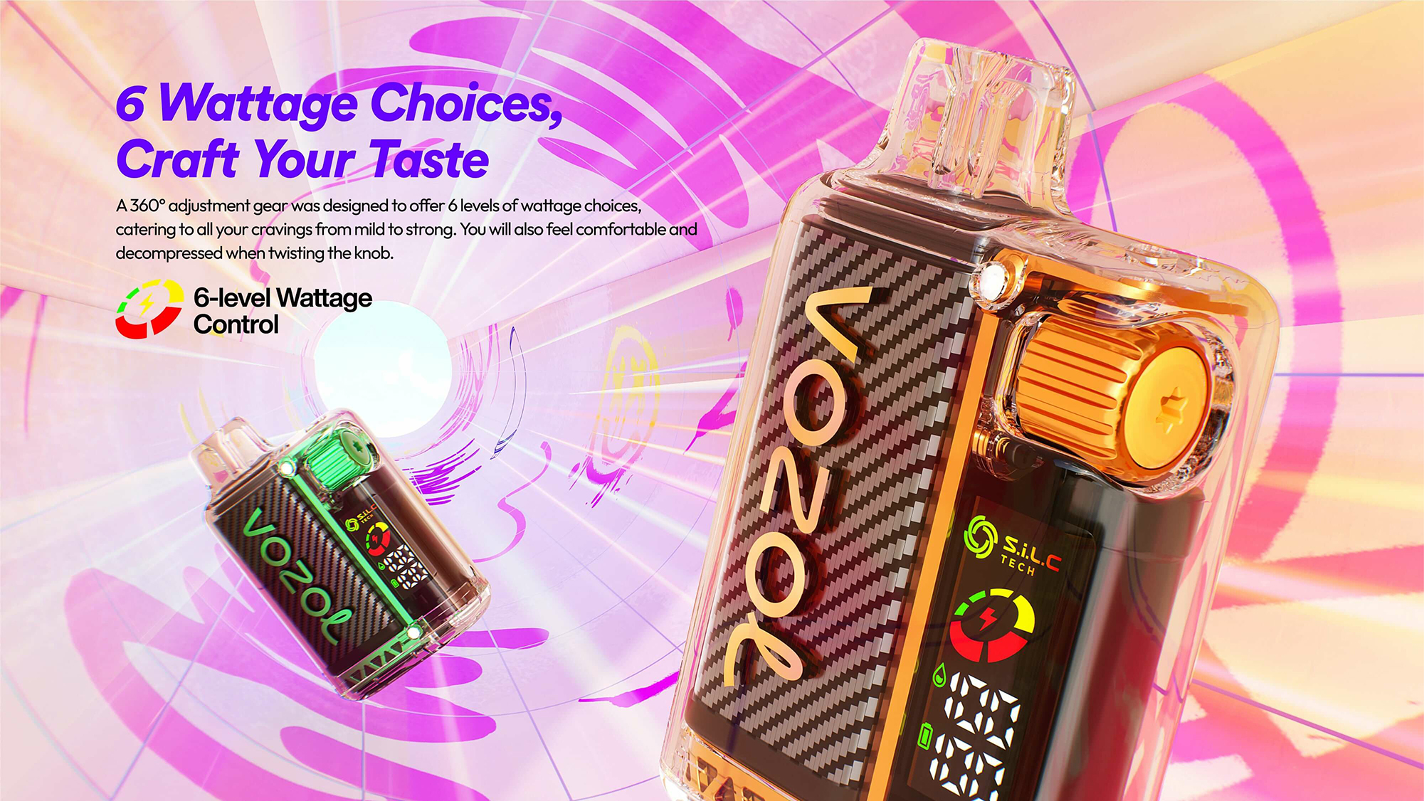 Vozol Vista 20000 Puffs Banner