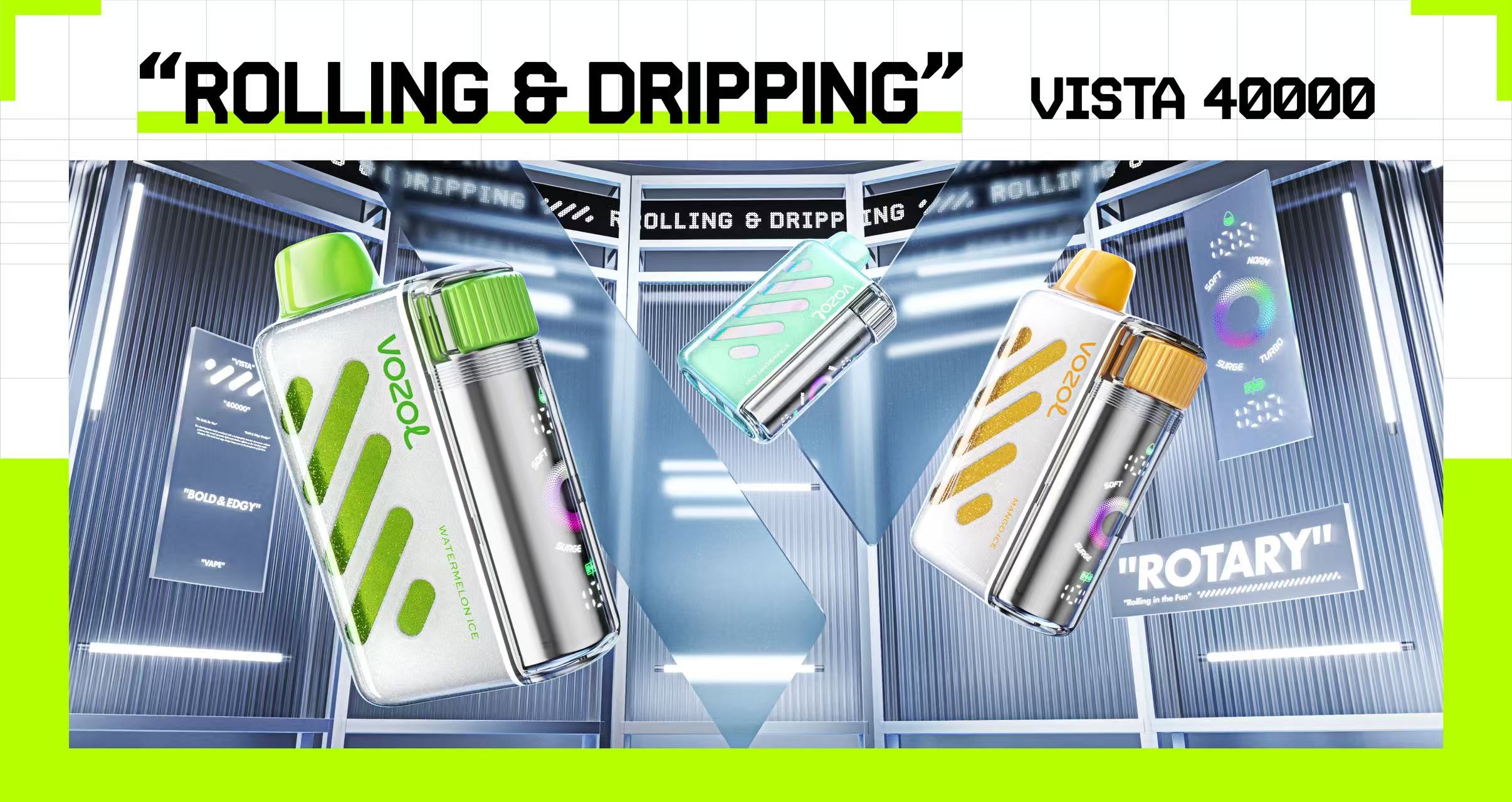 Vozol Vista 40000 Puffs Banner
