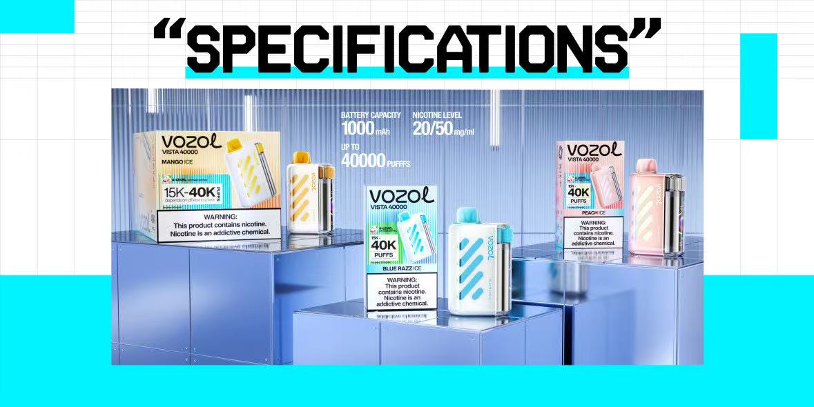 Vozol Vista 40000 Puffs Poster