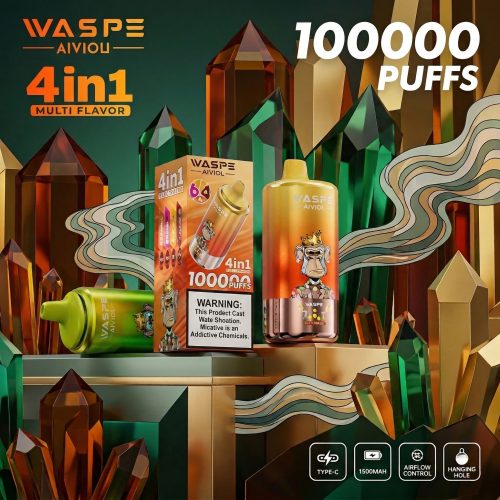 WASPE AIVIOU 4 in 1 100000 Puffs