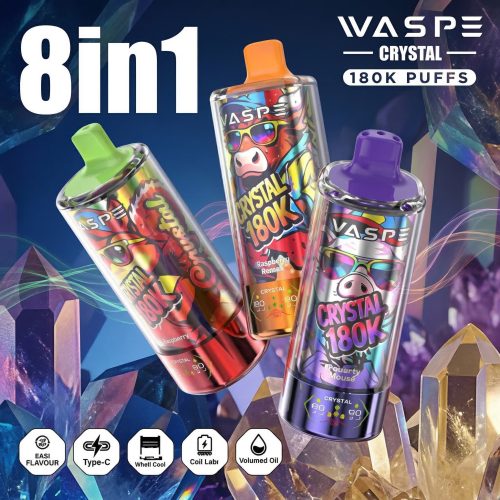 WASPE Crystal 8 in 1 180000 Puffs