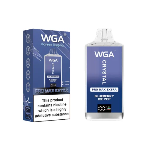 WGA Crystal Pro Max Extra 15000 Puffs Blueberry Ice Pop WGA Crystal Pro Max Extra 15000 Puffs Blueberry Ice Pop