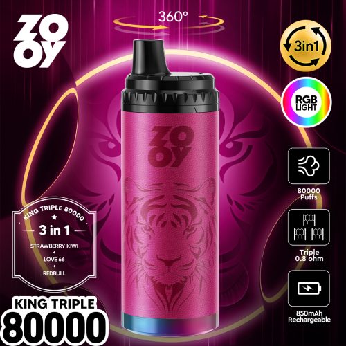 Zooy King Triple 80000 Puffs 01