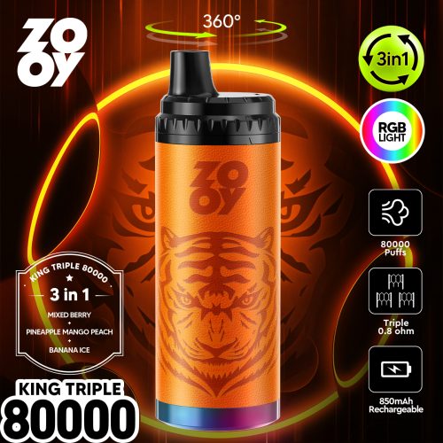Zooy King Triple 80000 Puffs 06