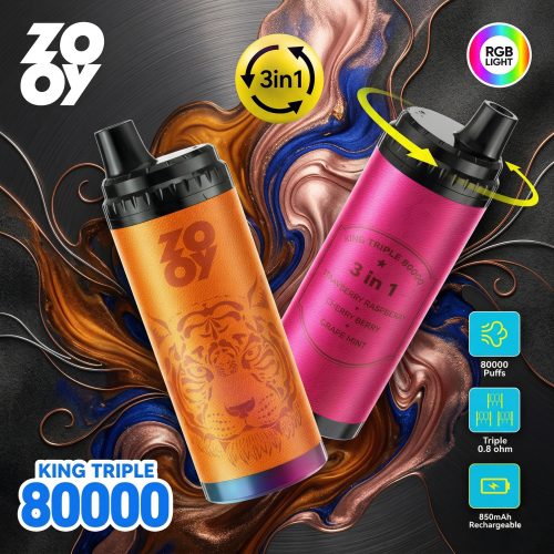 Zooy King Triple 80000 Puffs