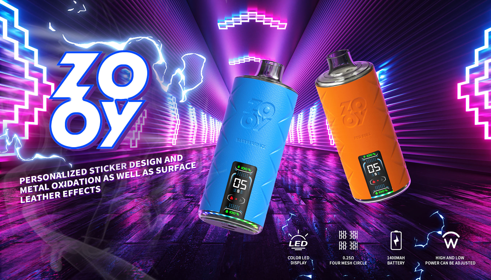 Zooy Shisha 50000 Puffs Poster