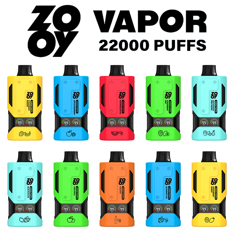 Zooy Vapor 22000 Puffs Flavors