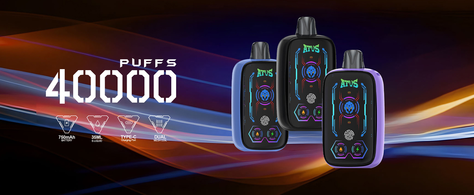 ATVS 40000 Puffs Poster