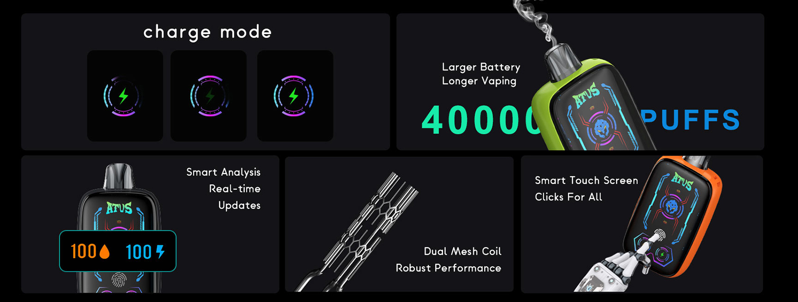 ATVS 40000 Puffs Vape Wholesale