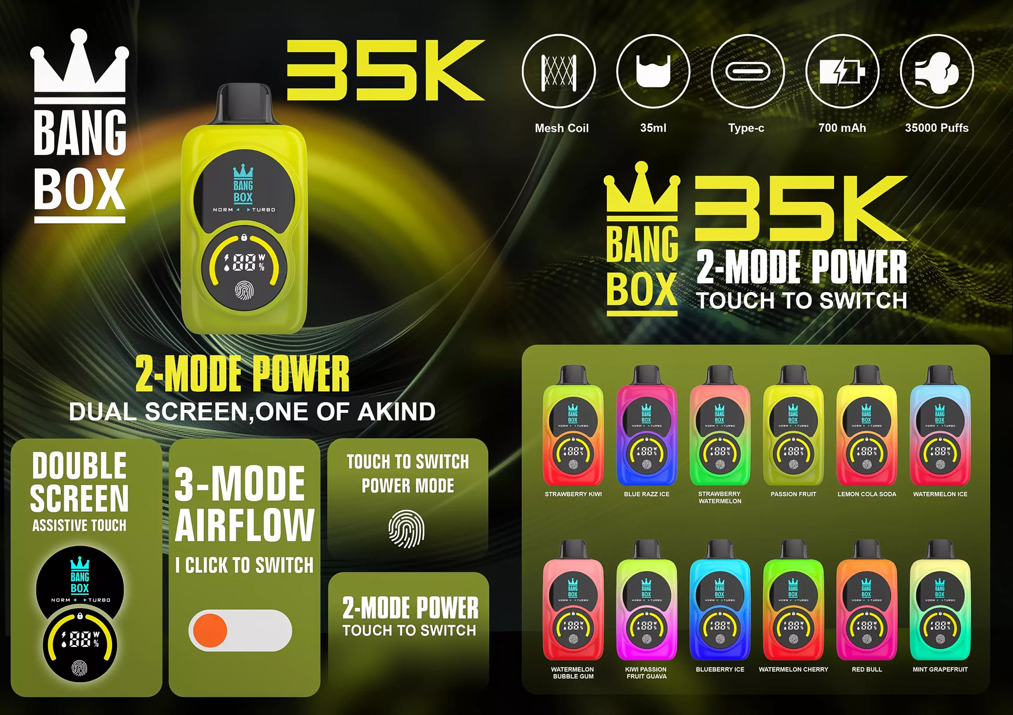 Bang Box 35000 Puffs Poster