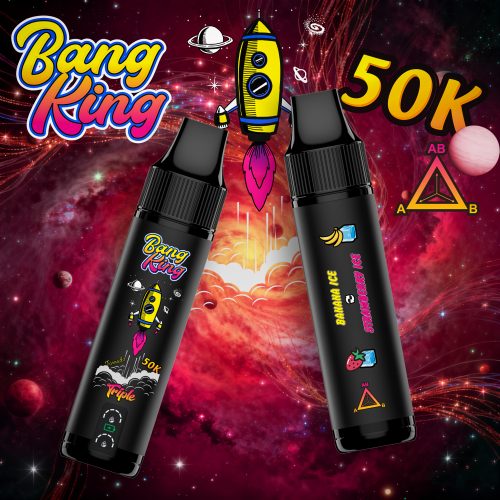 Bang King 50000 Puffs DSK066 Banana Ice & Strawberry Ice