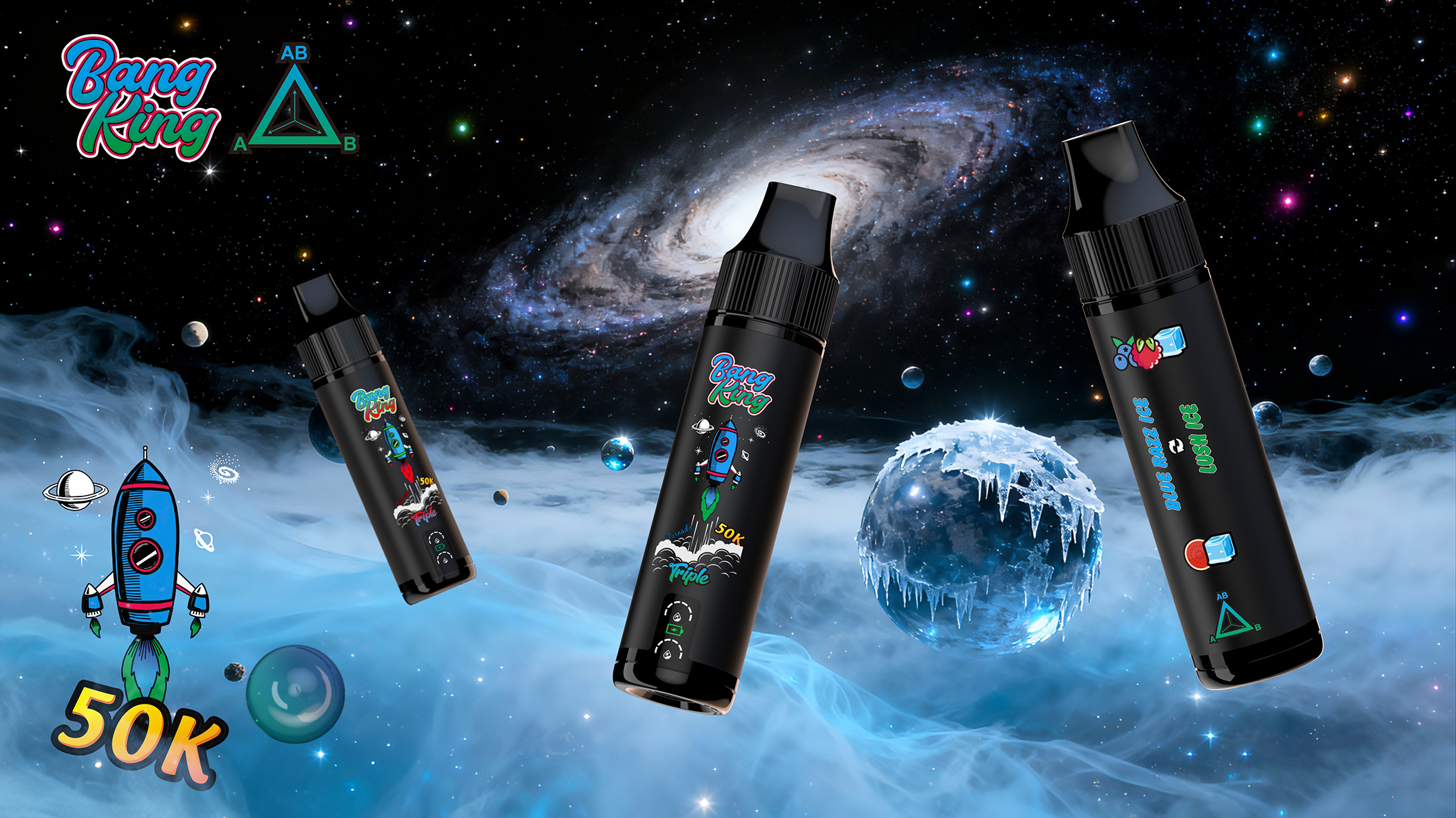 Bang King 50000 Puffs DSK066 Banner