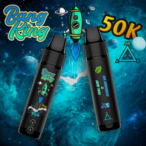 Bang King 50000 Puffs DSK066 Cool Mint & Blueberry Ice
