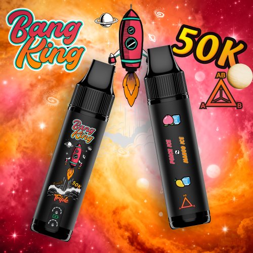 Bang King 50000 Puffs DSK066 Peach Ice & Mango Ice