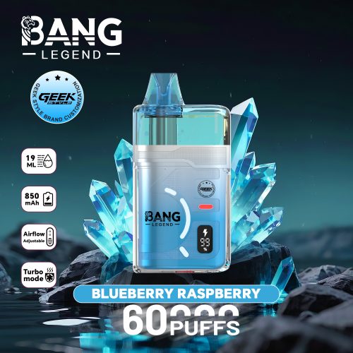 Bang Legend Geek 60000 Puffs Blueberry Raspberry