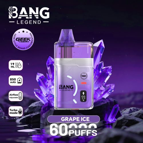 Bang Legend Geek 60000 Puffs Grape Ice
