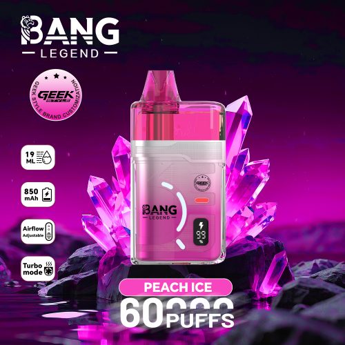 Bang Legend Geek 60000 Puffs Peach Ice