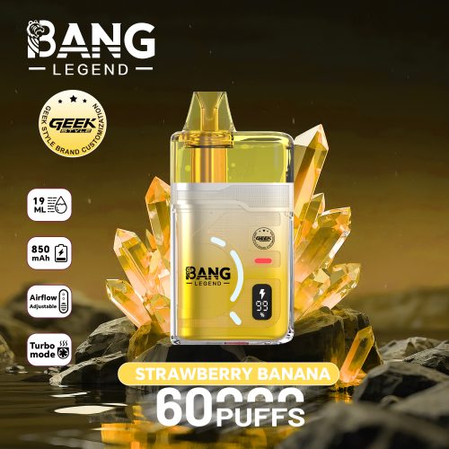Bang Legend Geek 60000 Puffs Strawberry Banana