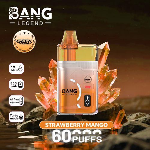 Bang Legend Geek 60000 Puffs Strawberry Mango