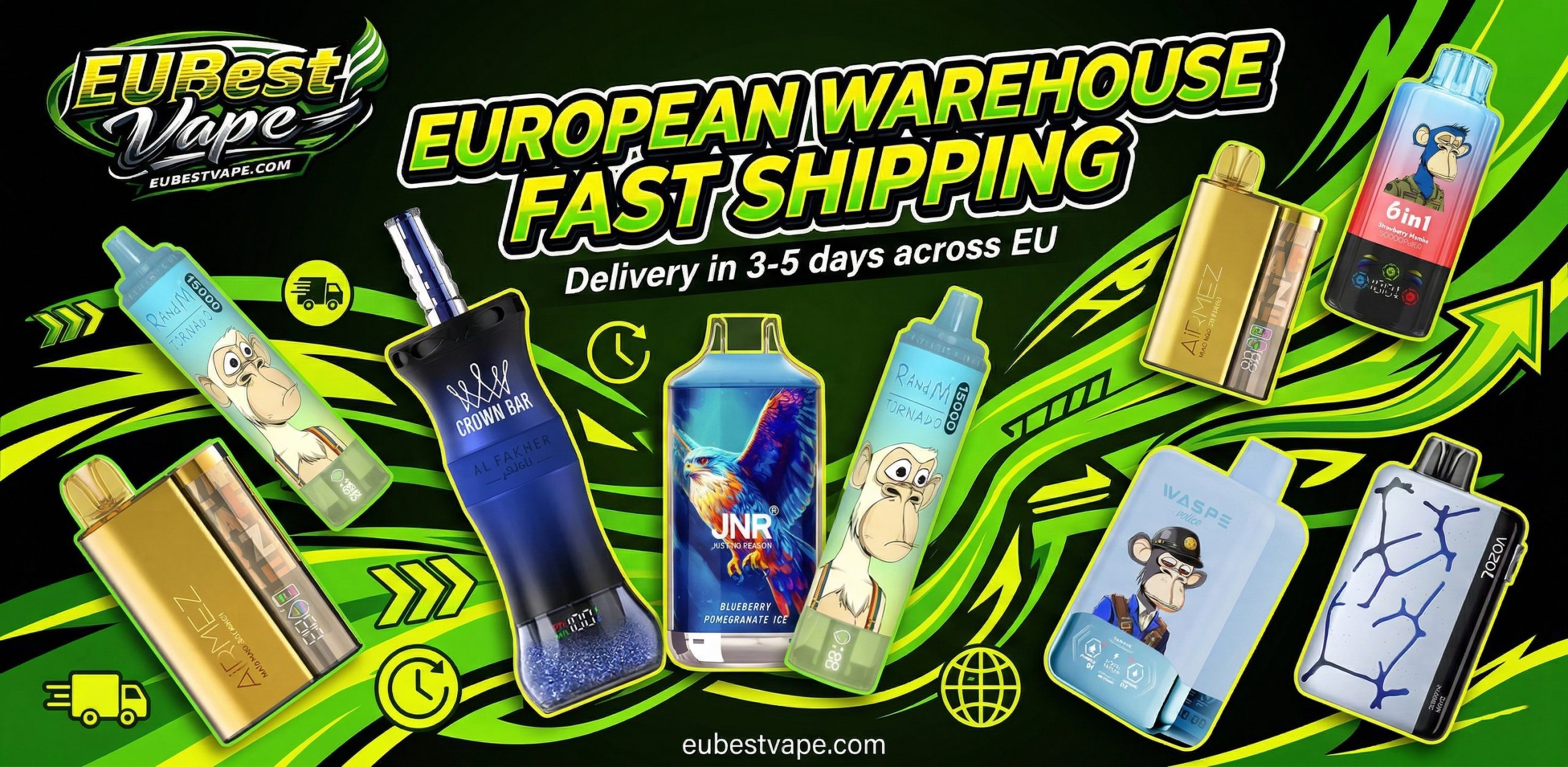 European Warehouse Fast Shipping