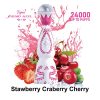Humo Azul 24000 Puffs Stawberry Craberry Cherry