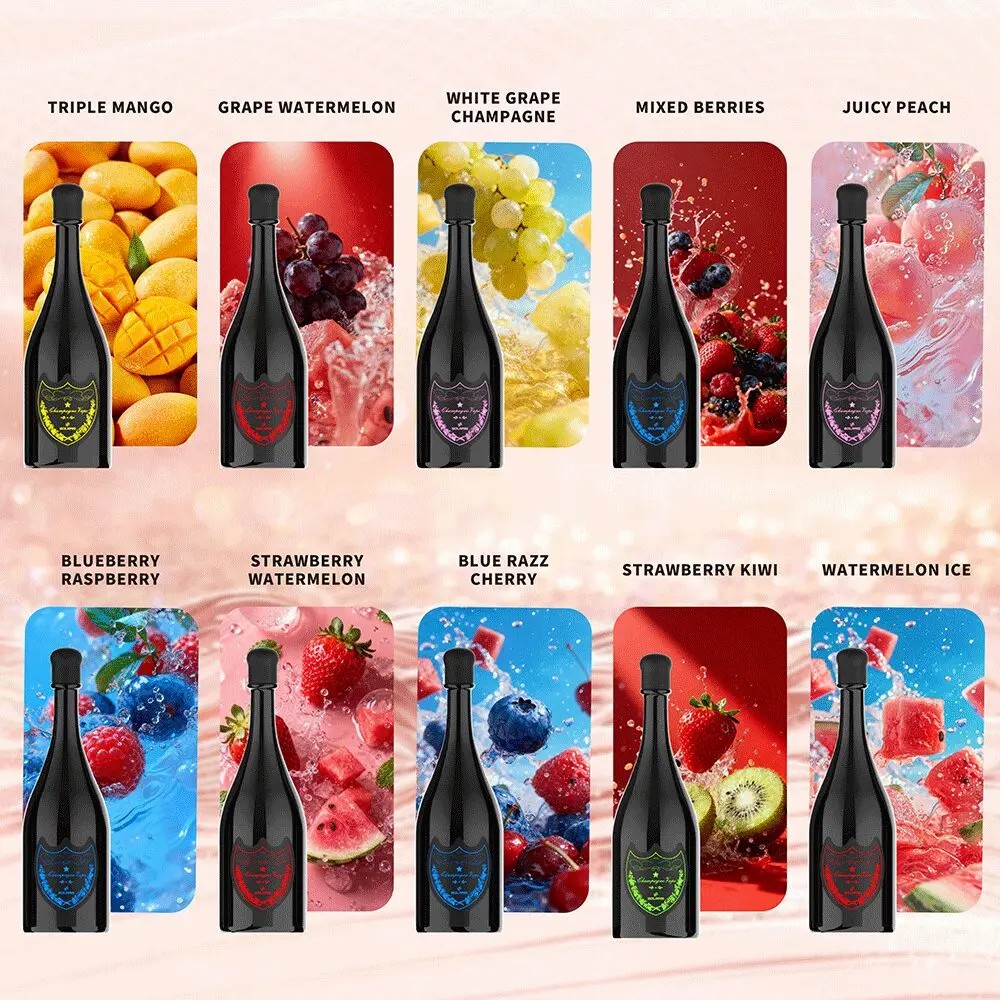 Solaris Champagne 30000 Puffs Flavors