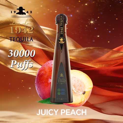 Solaris Tequila Don Leon 1942 30000 Puffs Juicy Peach