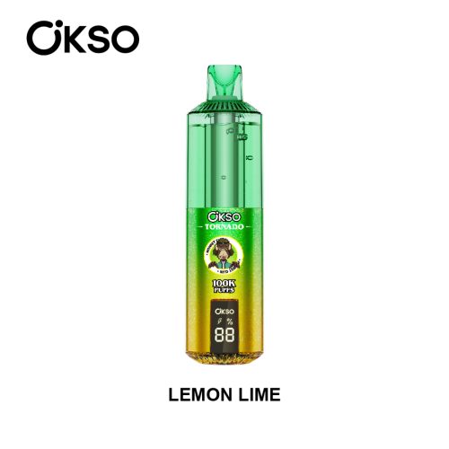 OKSO Tornado 100000 Puffs Lemon Lime OKSO Tornado 100000 Puffs Lemon Lime