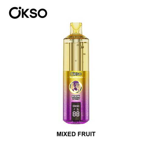 OKSO Tornado 100000 Puffs Mixed Fruit OKSO Tornado 100000 Puffs Mixed Fruit