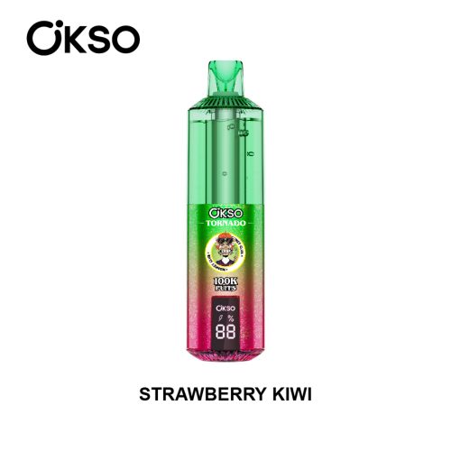 OKSO Tornado 100000 Puffs Strawberry Kiwi OKSO Tornado 100000 Puffs Strawberry Kiwi