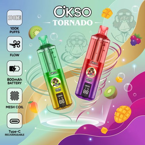 OKSO Tornado 100K Puffs OKSO Tornado 100K Puffs