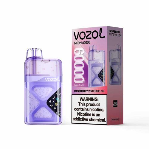 Raspberry Watermelon Vozol Neon 60000 Puffs Raspberry Watermelon Vozol Neon 60000 Puffs
