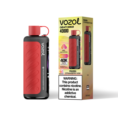 Vozol Gear Hookah 40000 Puffs Frozen Strawberry Kiwi Vozol Gear Hookah 40000 Puffs Frozen Strawberry Kiwi