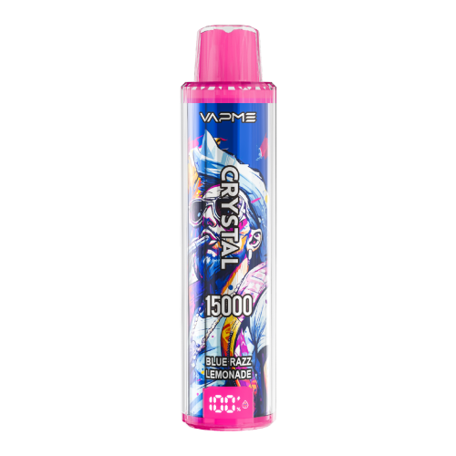 Blue Razz Lemonade Vapme Crystal 15000 Puffs Blue Razz Lemonade Vapme Crystal 15000 Puffs