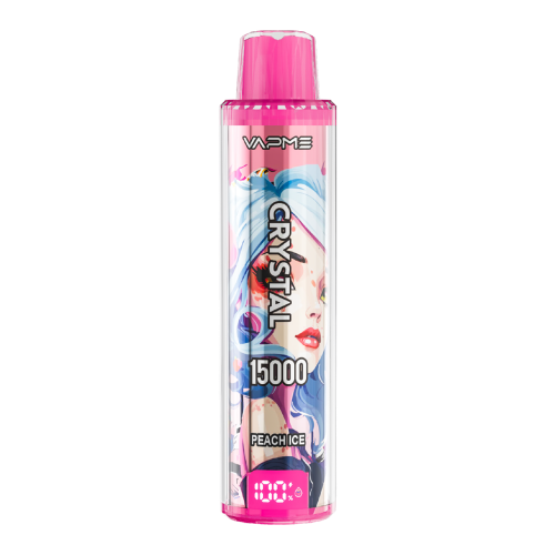 Peach Ice Vapme Crystal 15000 Puffs Peach Ice Vapme Crystal 15000 Puffs