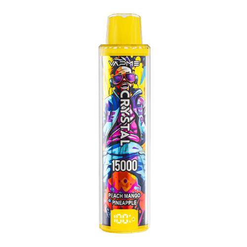 Peach Mango Pineapple Vapme Crystal 15000 Puffs Peach Mango Pineapple Vapme Crystal 15000 Puffs