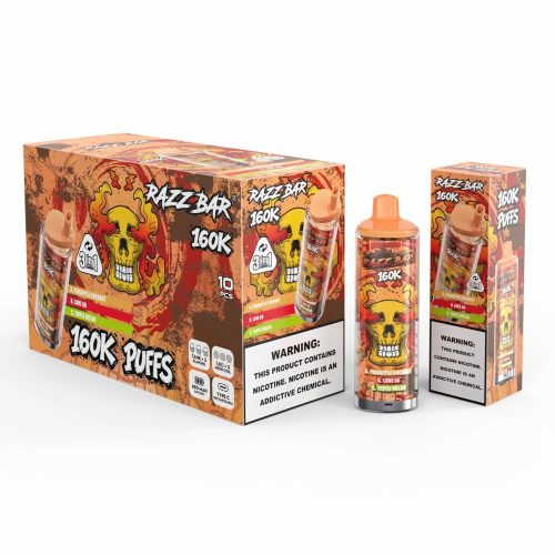 Razz Bar 160K Puffs 3 in 1 Flavor 01 Razz Bar 160K Puffs 3 in 1 Flavor 01